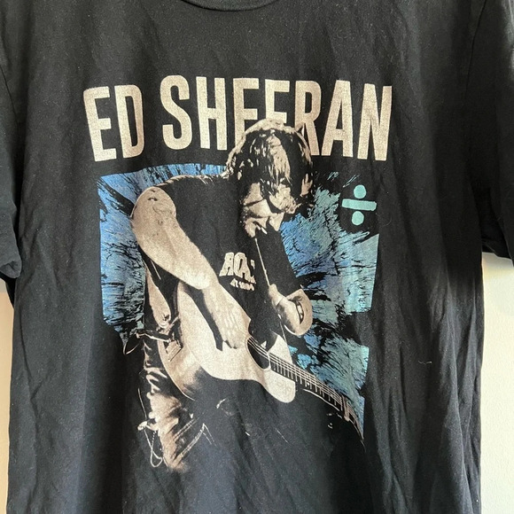 Ed Sheeran Divide Tour black t-shirt size XL - Picture 2 of 5